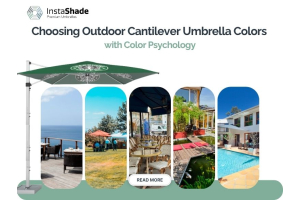 Choosing Outdoor Cantilever Umbrella Colors with Color Psychology