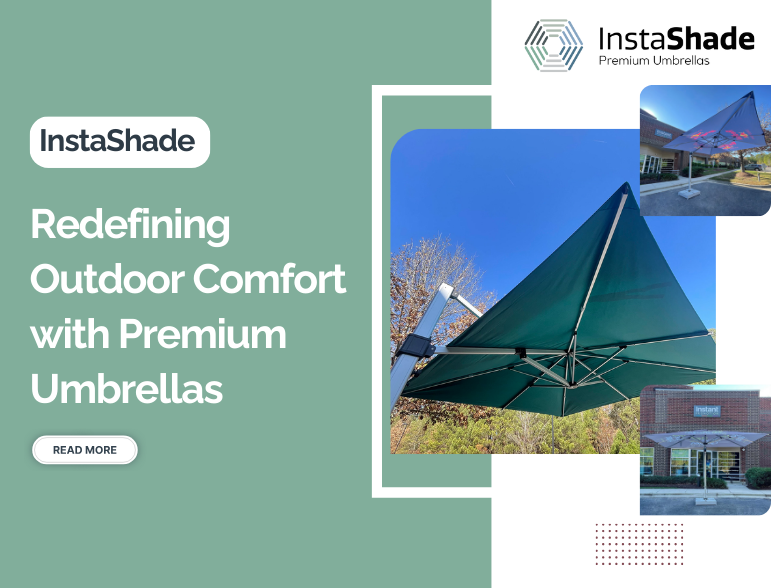 Redefining Outdoor Comfort with Premium Cantilever Umbrella