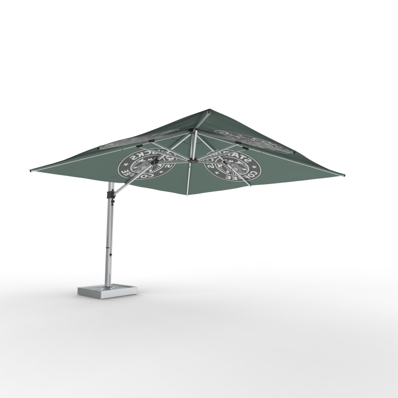 11.5ft Custom Cantilever Patio Umbrella For Huge Outdoor Shade 11.5ft Custom Cantilever Patio Umbrella For Huge Outdoor Shade
