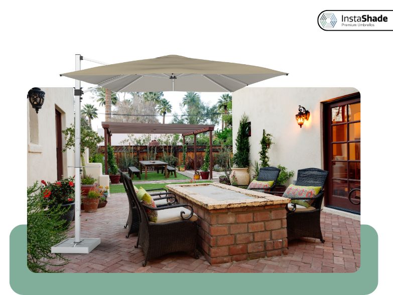 Side-by-Side Comparison Table: Cantilever Umbrella vs Pergola
